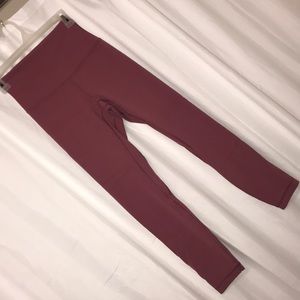 Lululemon “So Merlot” Align Pant ll 25”